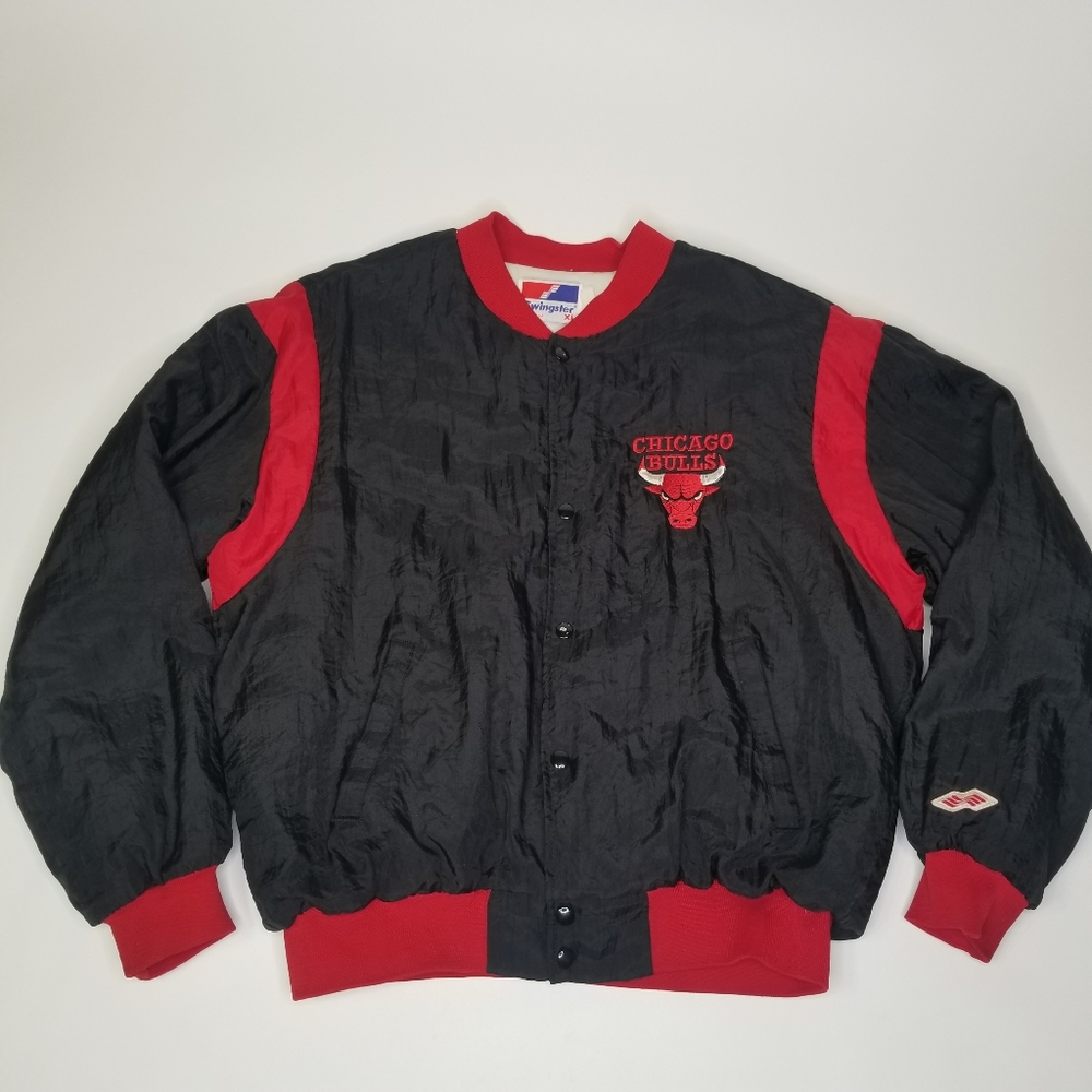 Vintage 90s Swingster Chicago Bulls Bomber XL